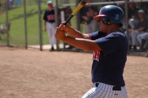 Kevin Castillo powers California offense in 6-2 win (click to enlarge) photo by Maddy Flanagan