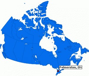 Palmerston Ontario, host of 2013 Ontario Cup.