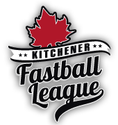 Beautifully done website for the Kitchener Fastball League, designed by www.halffulldesigns.com