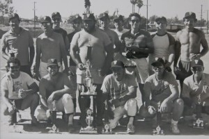 1984 Vista Bombers (click to enlarge). And yes, we wore uniforms that year, this photo was taken at day's end. 